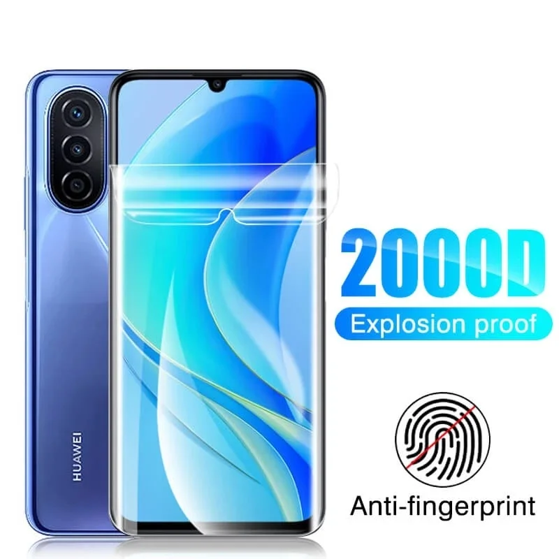 Гидрогелевая пленка с полным покрытием для Huawei Nova Y61, защитная пленка для экрана Huawei Nova Y90, Y70, Y60, Y61, защитная пленка