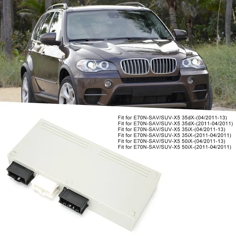 Модуль управления задней крышкой багажника блок дверцей компьютер для замены E70