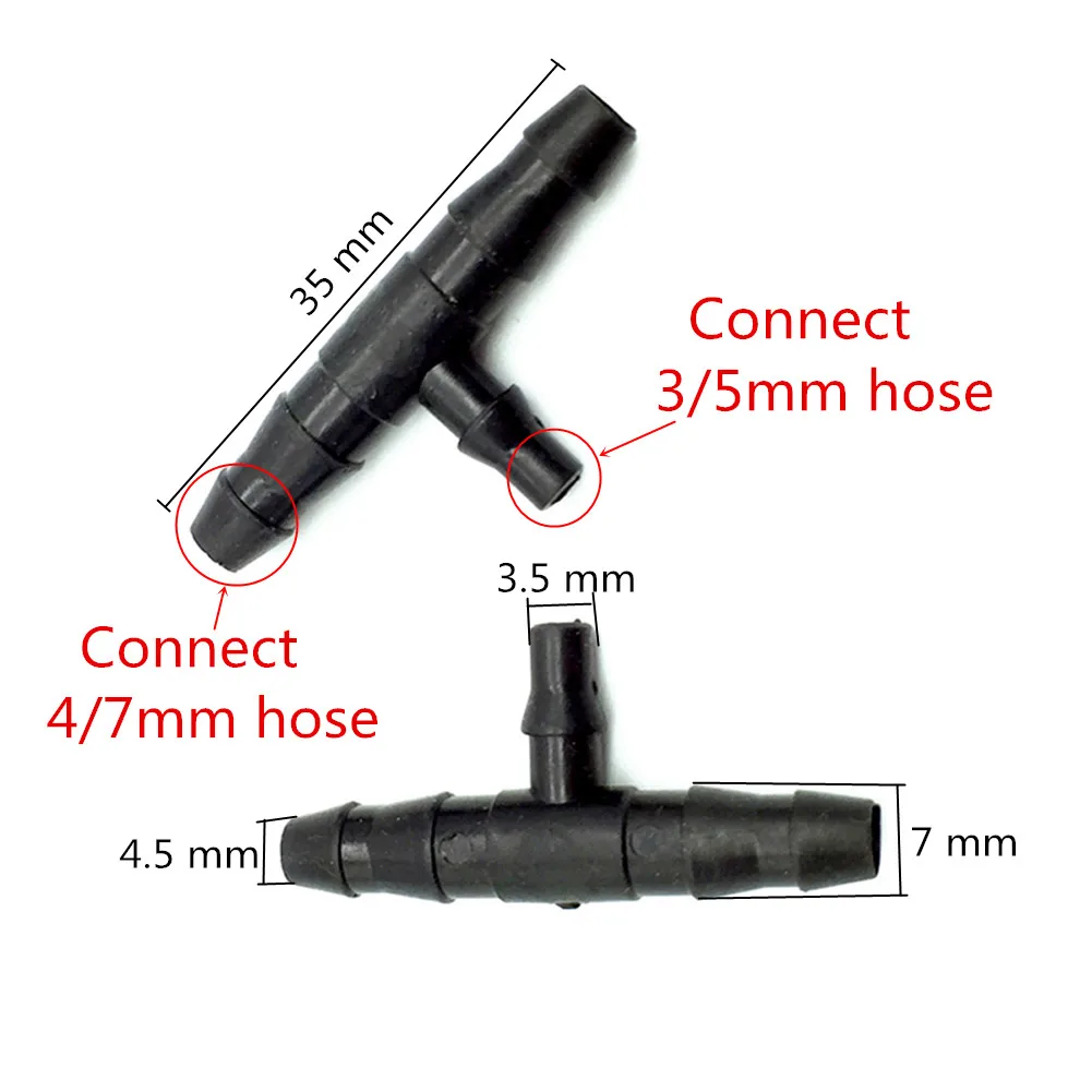 

Пластиковые тройники для шланга Adhere To Fly 1/4", 20 шт.