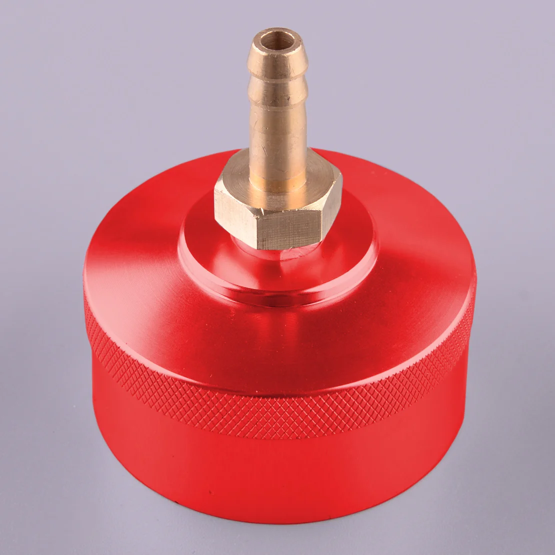 

Extended Run Fuel Gas Tank Cap with Hose Connector Red Fit for Honda Generator EU2000i EU20i EU1000i EU10i 1/4"NPT