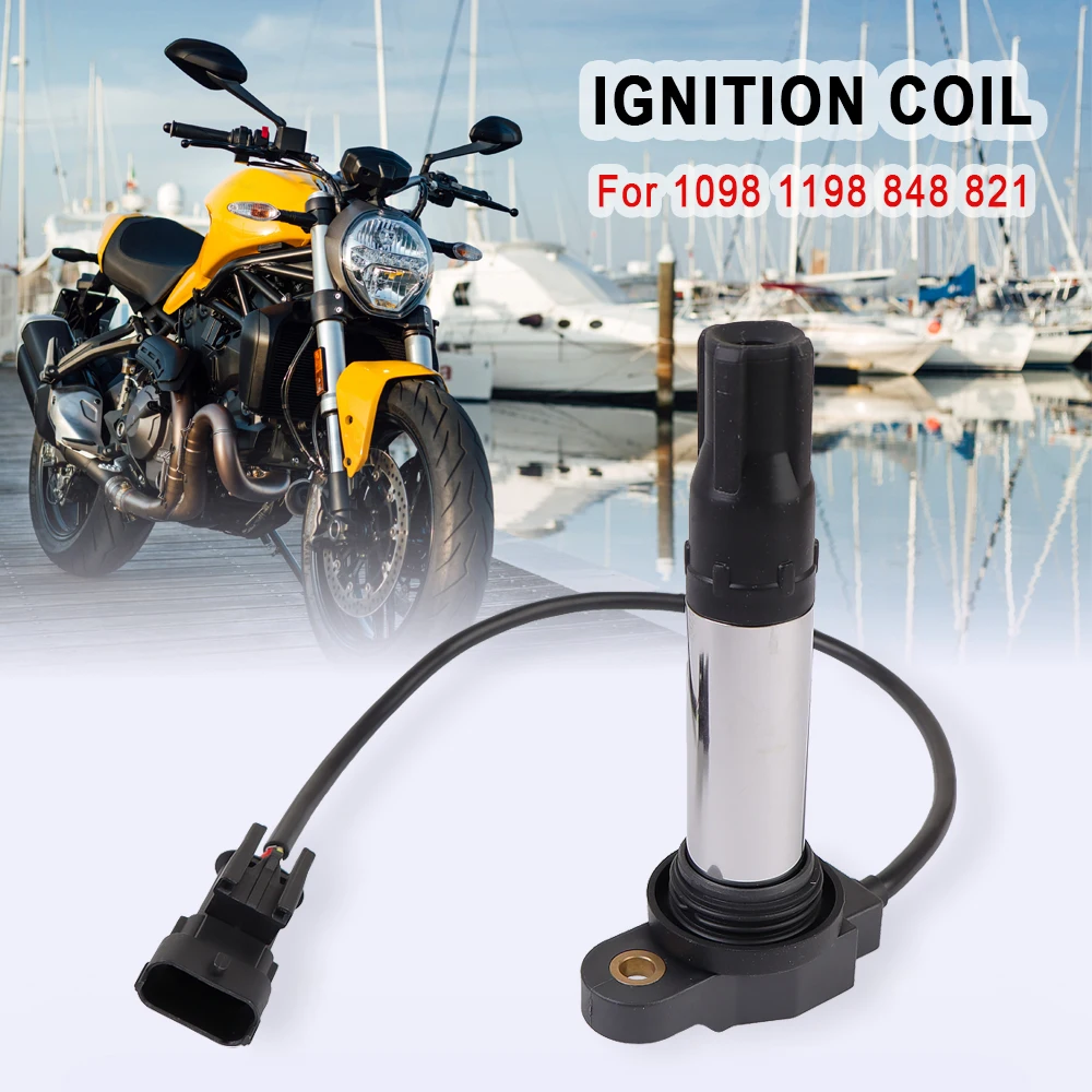 Фото Катушки зажигания для мотоциклов Ducati Monster 821 848 EVO 1098 1198, артикулы 38010144B, 38010145B, аксессуары для мотоциклов KTM 790 №1