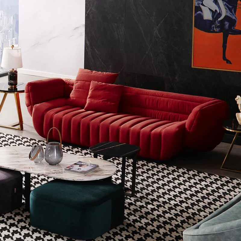 

Xxl Stretch Sofa Bed Velvet Recliner Modern Design Italian Luxury Loveseat Lounge Couch Wood Sofa Sala De Estar Decoration