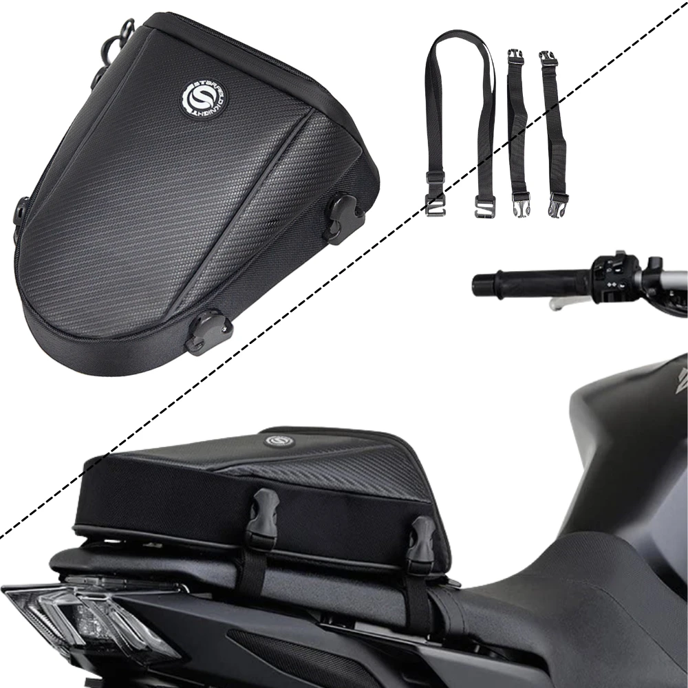 Задняя сумка для мотоцикла HONDA CB300R CB400 CB400S CB500X CB600F CB650R CBR650F CB1000F, многофункциональная сумка на заднее сиденье