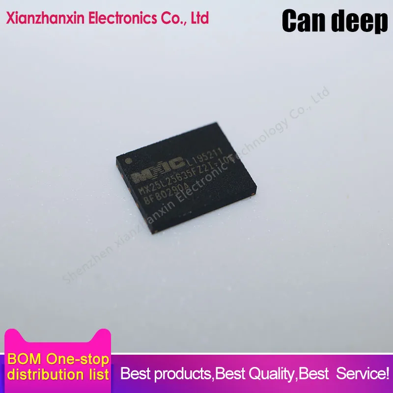 

1~5PCS/LOT MX25L25635FZ2I-10G MX25L25635 WSON8 New and original