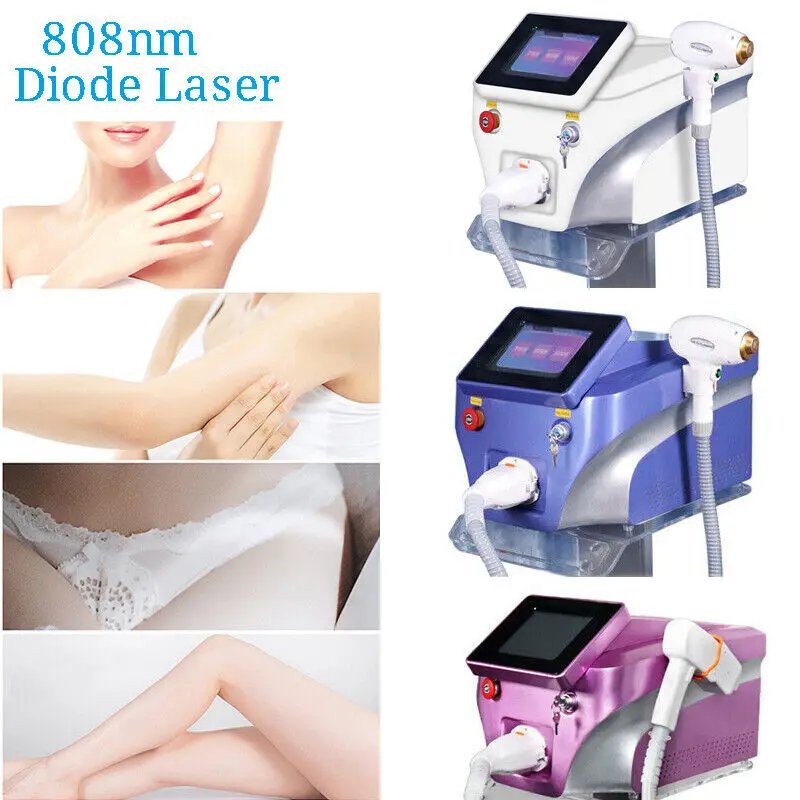 

professiona laser diode 775 808 1064nm hair removal 3wavelengths cooling painless laser epilator face body hir removal for women