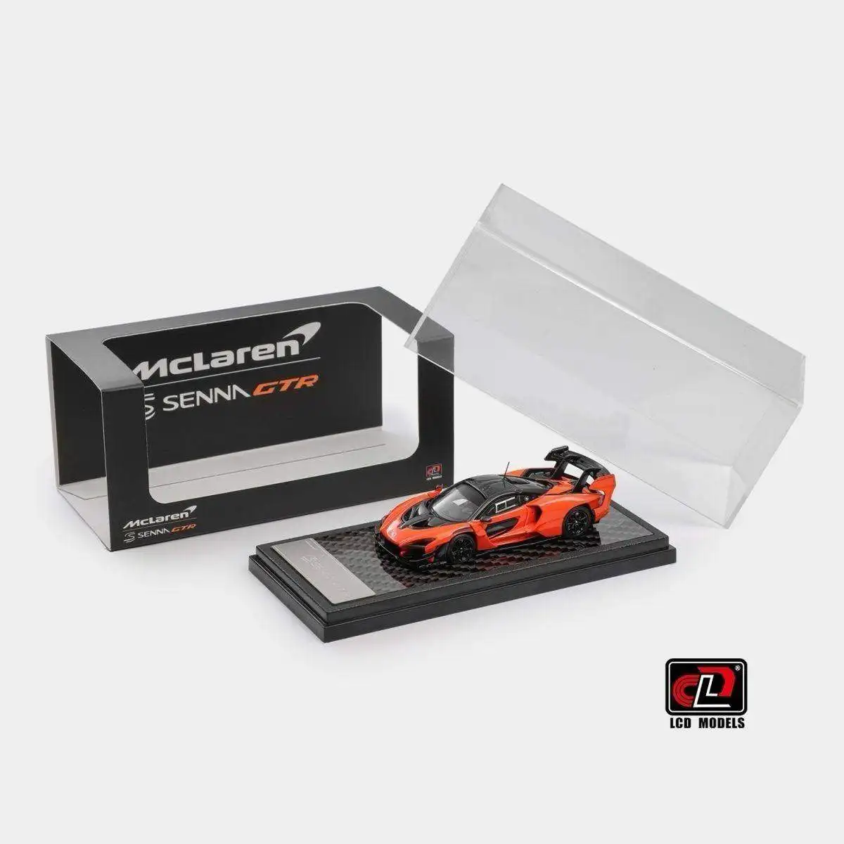 Фото Литая под давлением ЖК-модель автомобиля McLaren Senna GTR в масштабе 1:64 из сплава №1
