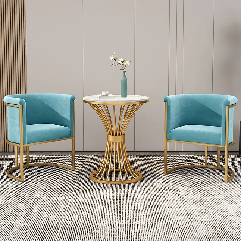 

Makeup Floor Lounge Chair Arm Modern Fabric Soft Bar Luxury Designer Chair Single Sofa Lazy Backrest Silla Home Furniture