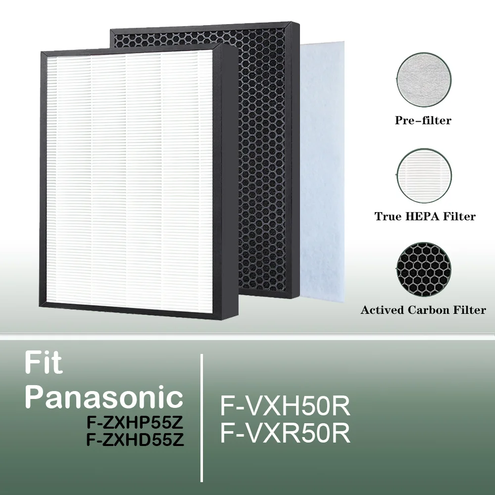 HEPA filter F-ZXHP55Z/F-ZXMP55Z Carbon filter F-ZXHD55Z для Panasonic Air purifier F-VXH50R F-VXR50R