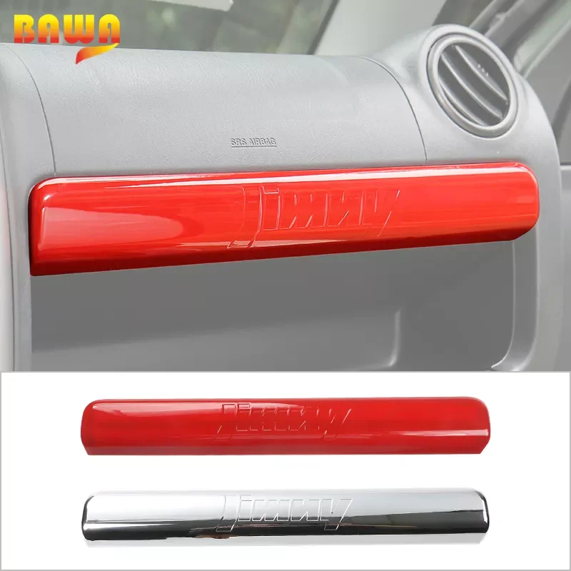 

BAWA ABS Glove Box Cover Trim Storage Box Decoration Stickers for Suzuki Jimny 2007-2017 Interior Mouldings Accessories