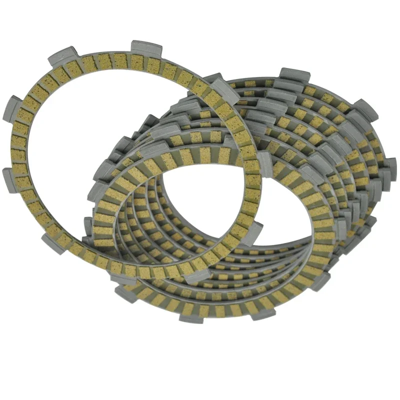 

LOPOR 7+1 Pcs Motorcycle Fibrous Clutch Discs Plates For Honda CB900 CBR600 CBR900 929 918 RR F4 FR RRA VFR800 A,F,FD XF,XH,XK