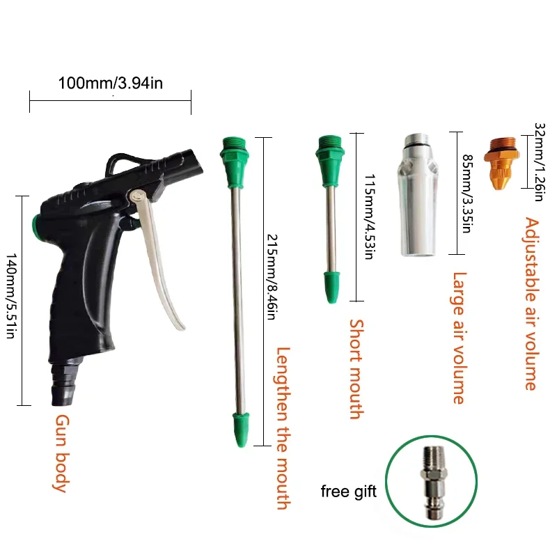 

Пневматический пистолет LAOA для очистки от пыли