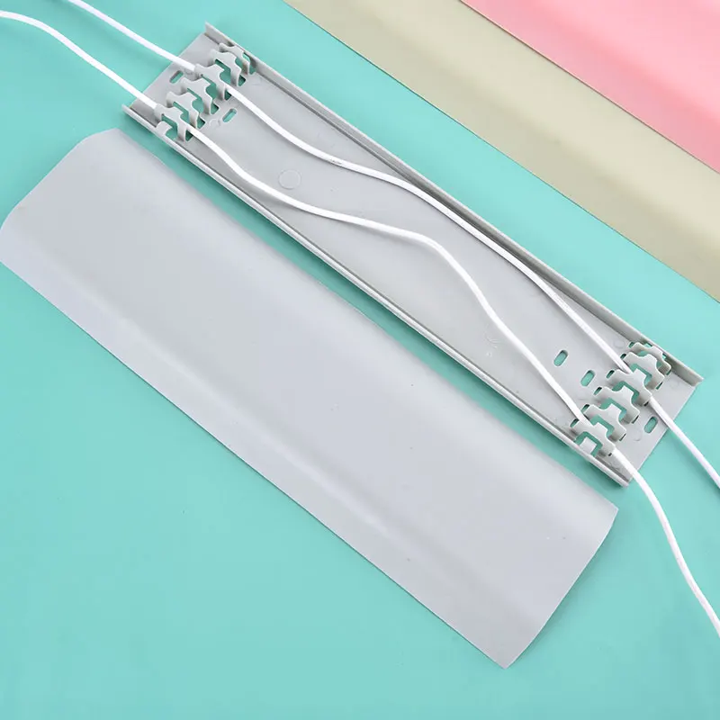 

Safe Hide TV Cable Cover Wire Cord Tidy Wall Kit Computer Audio Home Organizer