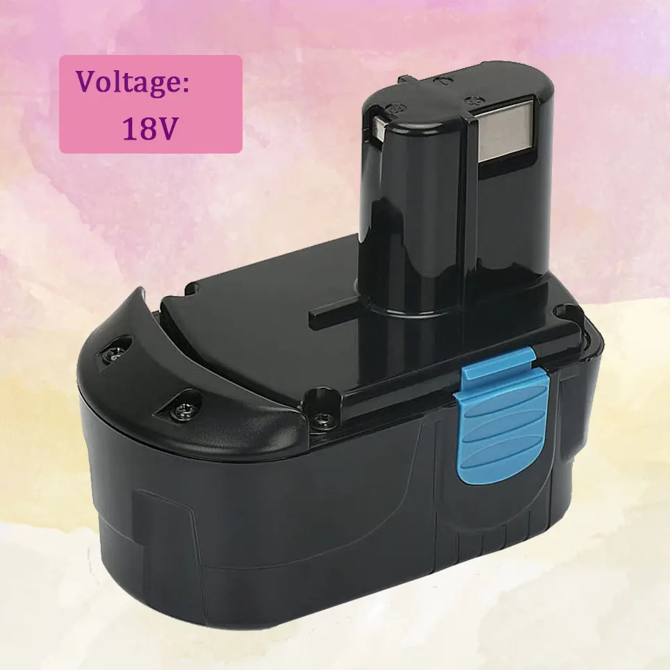 

2022 18V High Quality Electric Drill Tool Battery for Hitachi C18DL, C18DLX, C18DMR, C6DC, C6DD 323902, EB1830H Power Bank