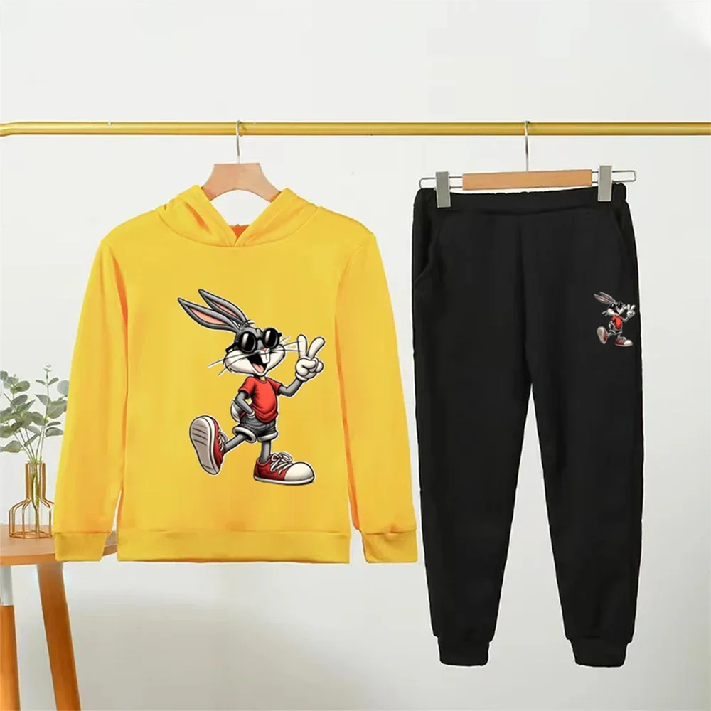 Хлопковая Толстовка С Капюшоном Для Мальчиков И Девочек Мультяшным Дизайном