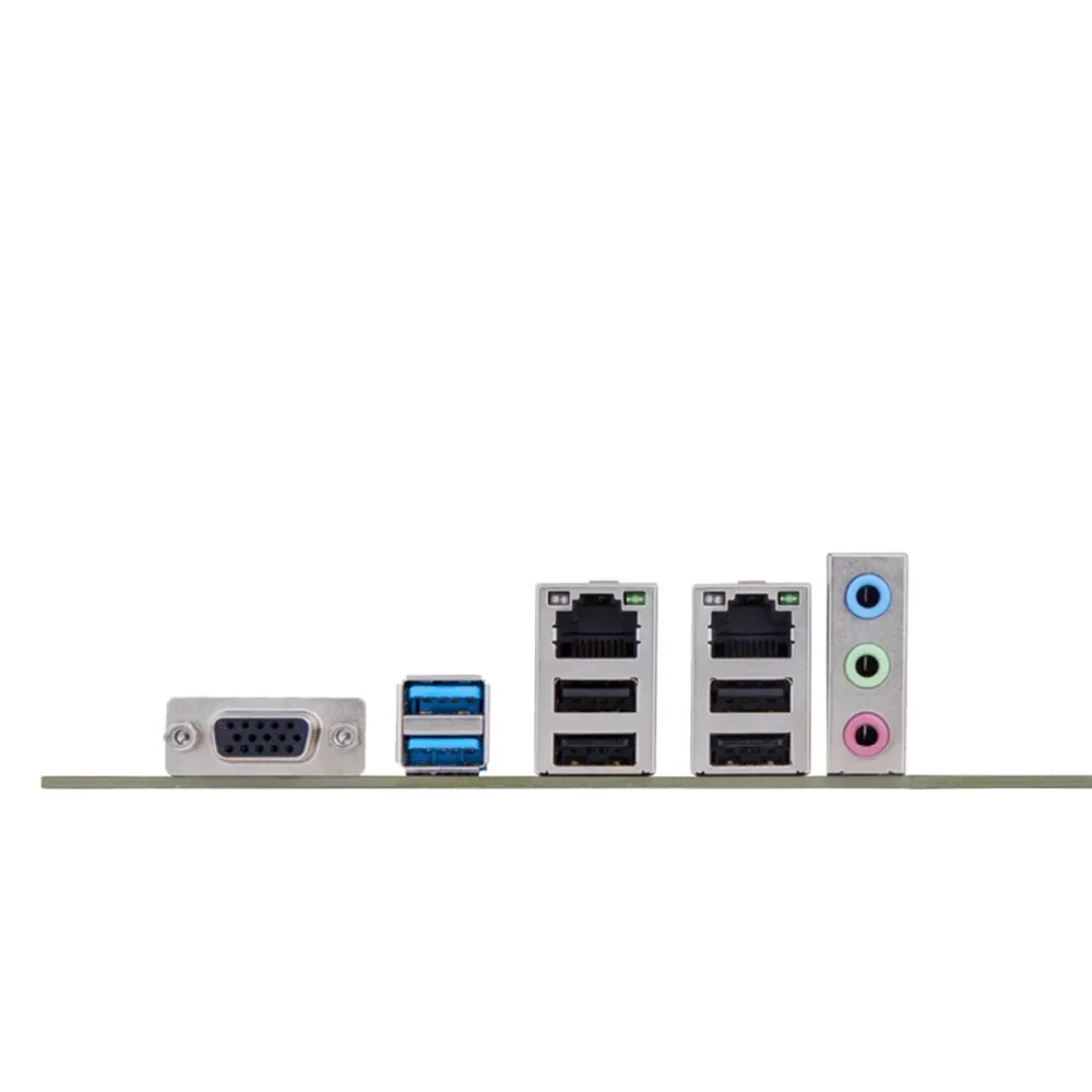 HUANANZHI X79-16D Материнская плата с двумя разъемами процессора и 16 слотами памяти DDR3