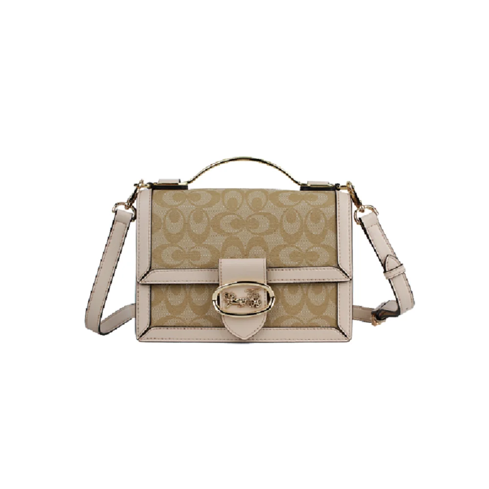 

New Female Crown Girl Premium Brand Business Cross & Shoulder Bag and Channel Clutch Bag