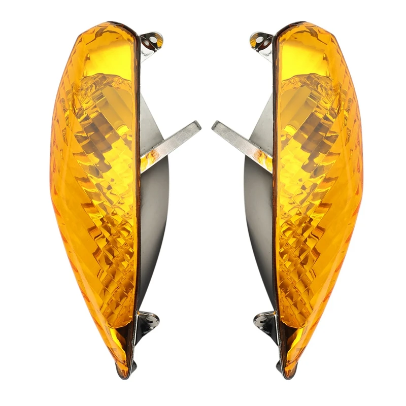 

Motorcycle Front ABS Turn Indicator Signal Lens Winker Light for -BMW R1200RT 2005-2009 R900RT 2006-2011