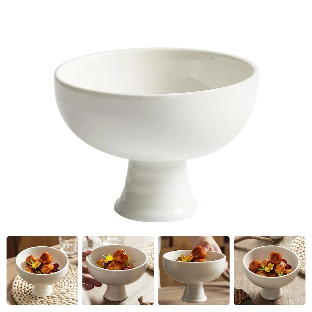 

Decorative Fruit Bowl Serving Fruit Bowl Dessert Display Tall Pedestal Bowl