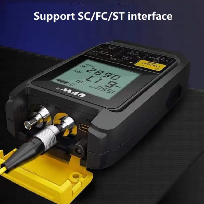 4 in1 Optical Power Meter OPM Led light Visual Fault Locator Network Cable Test Optical Fiber Tester 5km 15km 30MW VFL