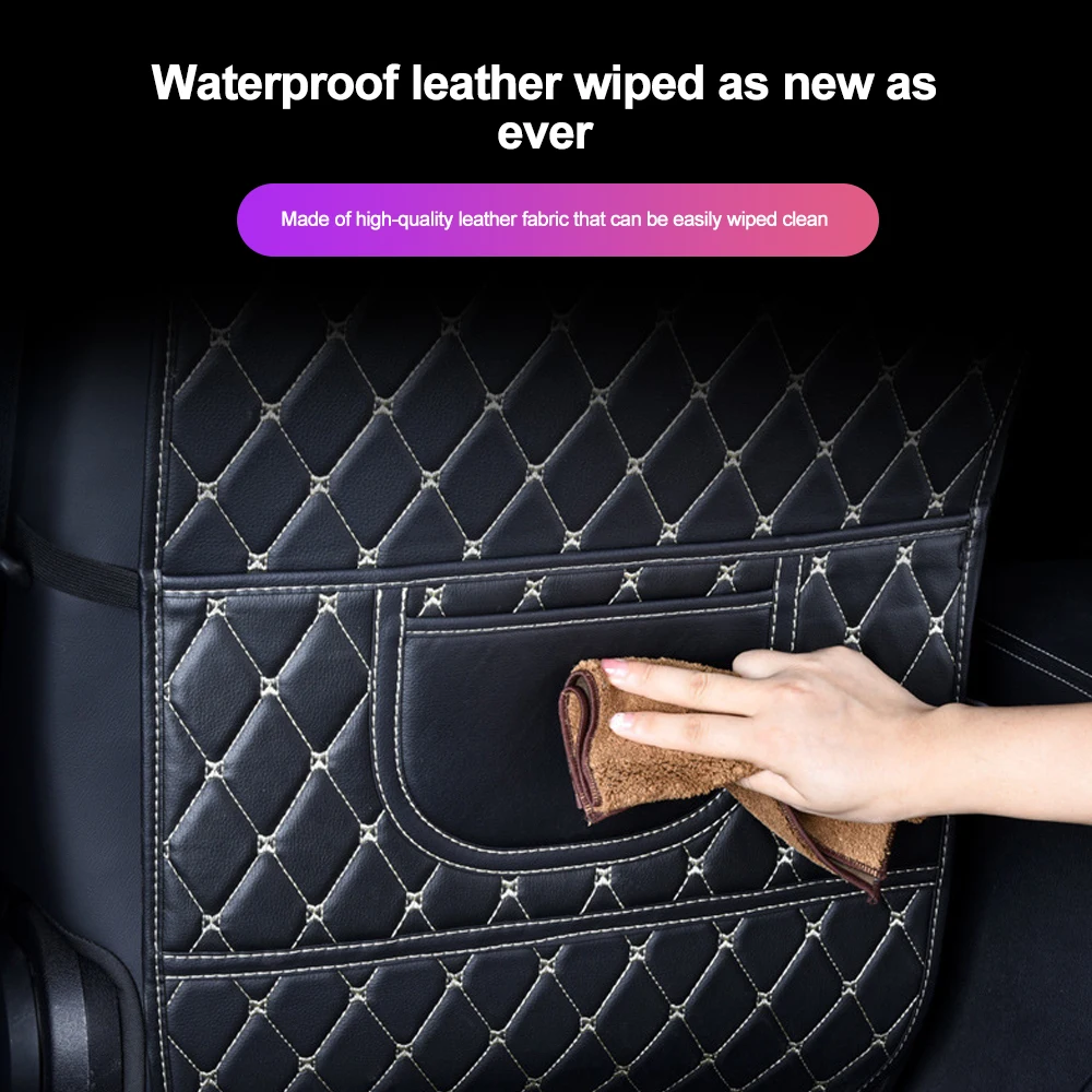 Органайзер для спинки сиденья автомобиля сумка из искусственной кожи органайзер