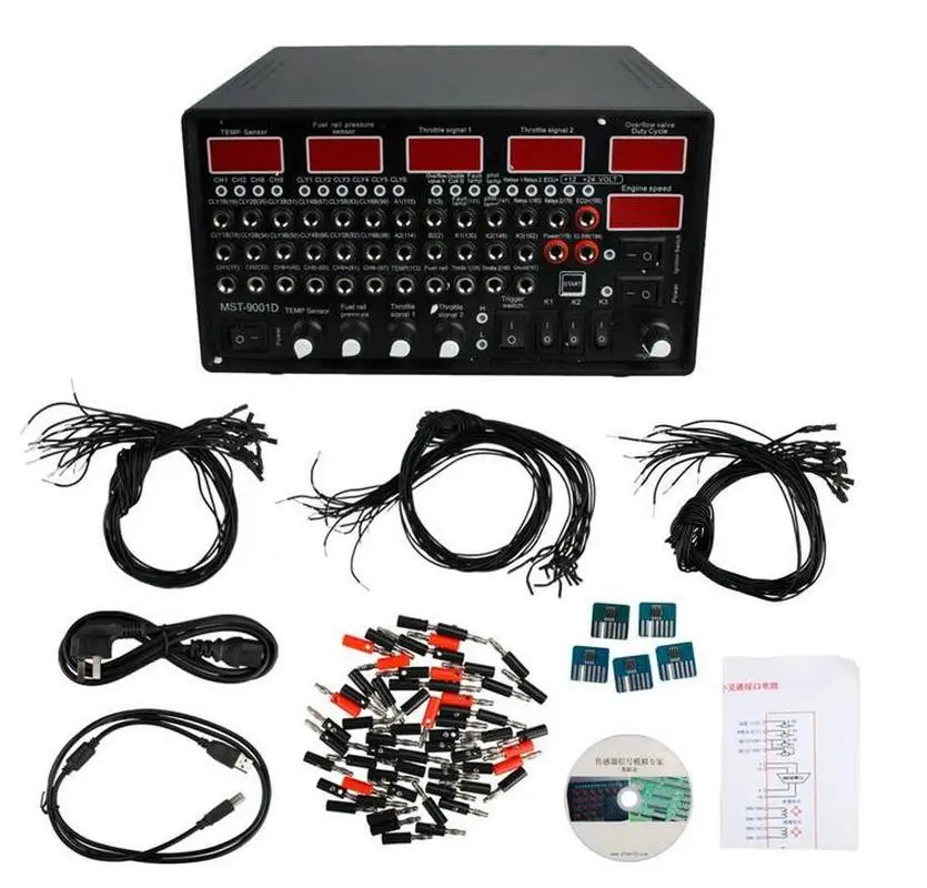 

MST-9001D Diesel Engine ECU Test Bench PHS for Diesel Engine Tester ECU Programming Tool Signal Simulator