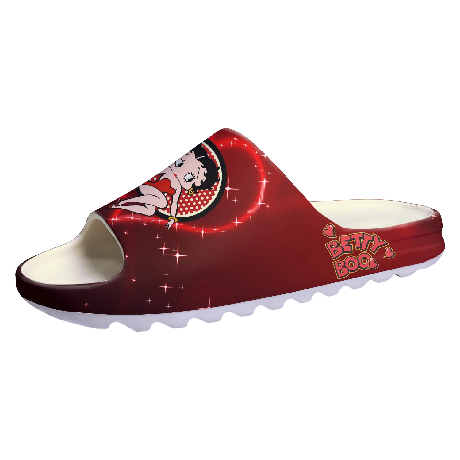 Boops Soft Sole Sllipers Home Clogs Customized Step On Water Shoes Betty Cartoon Mens Womens Teenager Step in Sandals