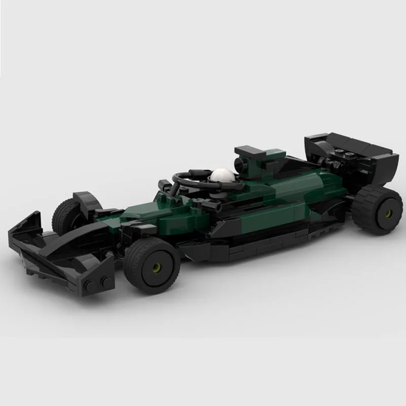 Новая формула Testarossa MOC-142262 F1 AMR23 для командной колышки Строительный набор