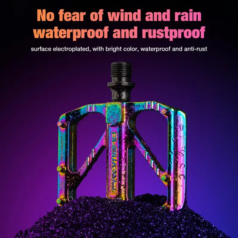 

Велосипедная педаль, нескользящая Ультралегкая педаль из алюминиевого сплава для горного велосипеда, с герметичными 3 подшипниками