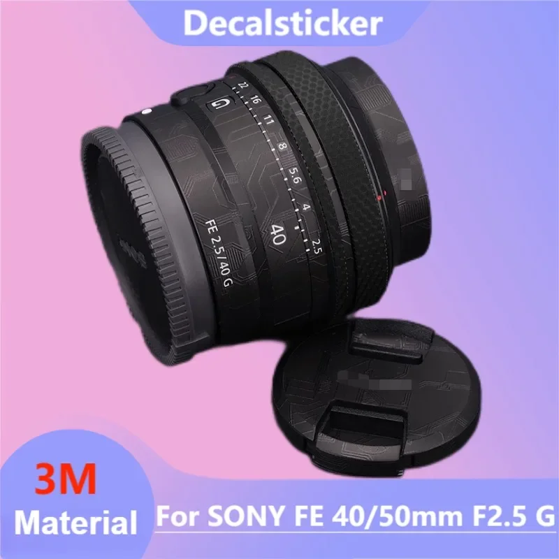 Для SONY FE 40/50 мм F2.5 G наклейка против царапин для камеры защитная пленка тела SEL40F25G