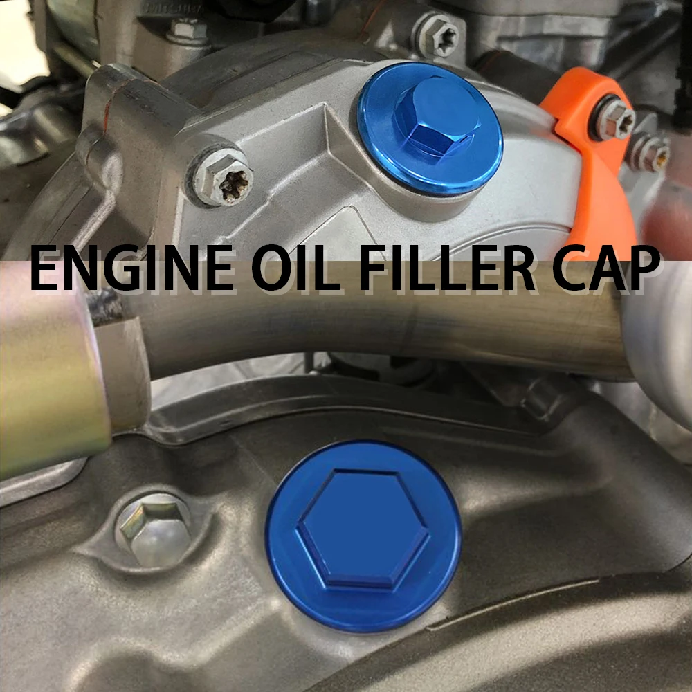 

Engine Oil Filler Cap Plug Screw Cover 125-501 TC/TE/TX/FE/FC/FX/FS 2014-22 50/65 TC 2017-22 85 TC 2014-22 701 Enduro /Supermoto