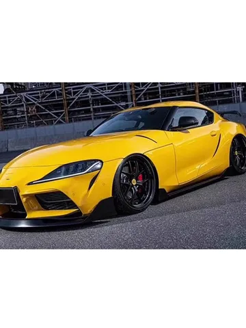 Для Toyota Supra A90 A91 боковая юбка из углеродного волокна, модифицированная боковая отделка, комплект кузова