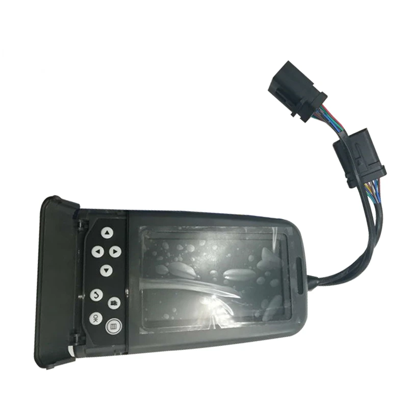 

Excavator parts monitoring display panel
