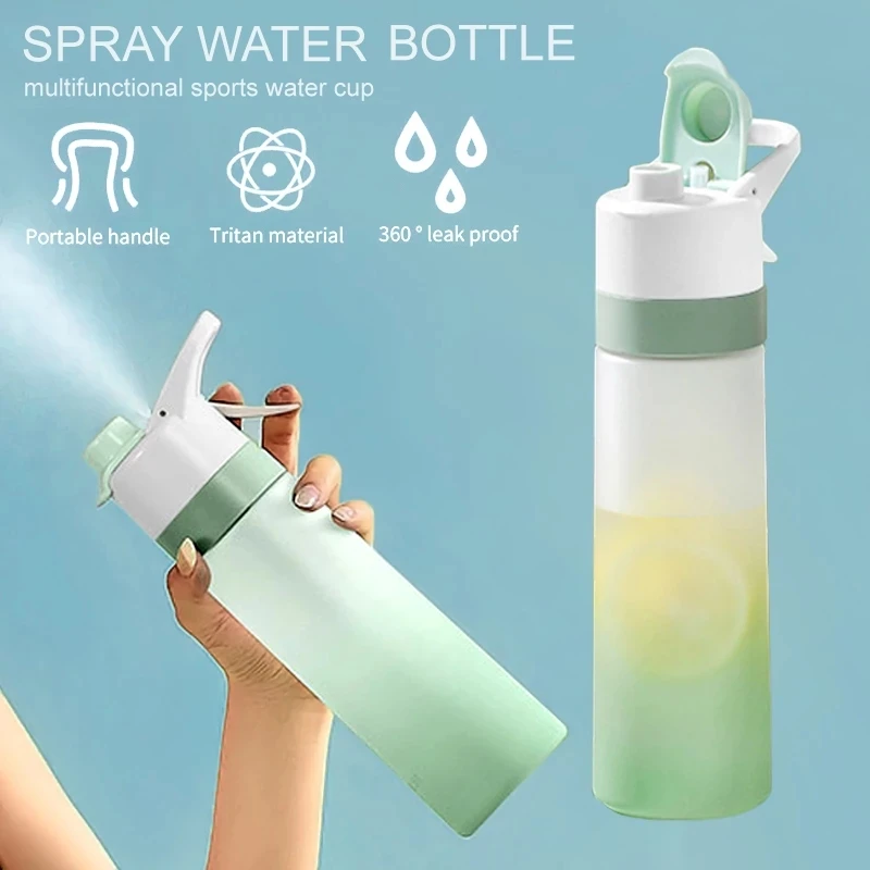 

700ml Water Bottle for Girls Outdoor Sport Fitness Water Cup Large Capacity Spray Bottle BPA Free Drinkware Travel Bottles