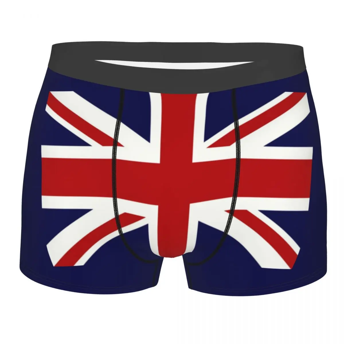 Новинка на заказ боксеры с флагом Юнион Джека британские шорты мужские трусы