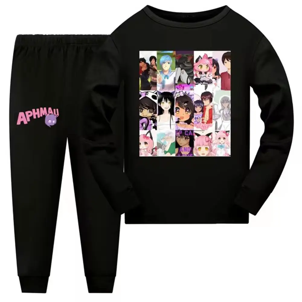 Novely APHMAU костюм Аарона Lycan детские пижамы с длинным рукавом пижамные комплекты для