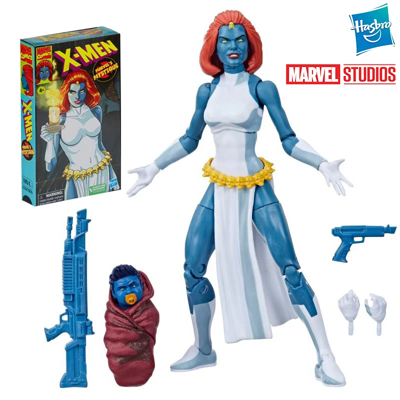 Hasbro Marvel Legends Comic Edition X-Men Series Mystique 6 Inches 16Cm Original Action Figure Kids Toys Gift Collection