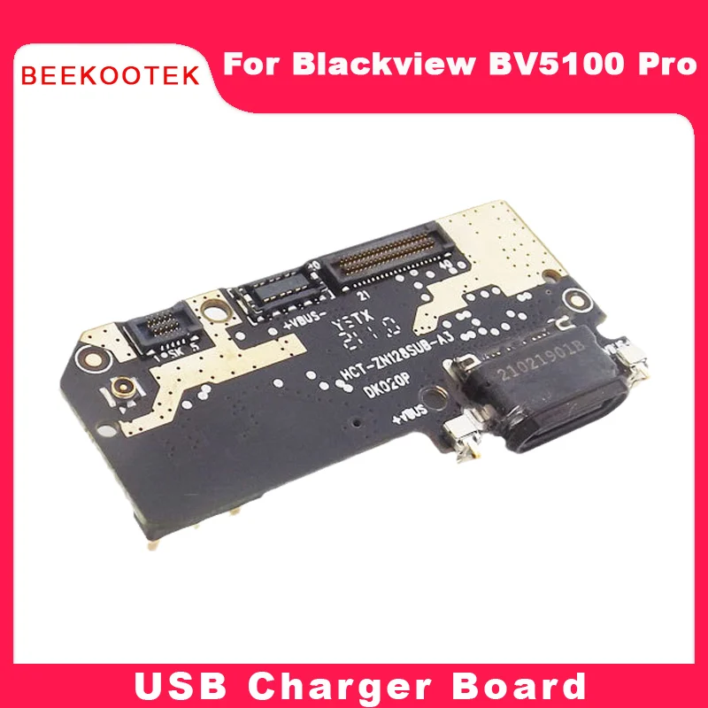 

Материнская плата Blackview BV5100 Pro, оригинальная плата с разъемом для подключения зарядного устройства к порту, с микрофоном, запасные части для ...