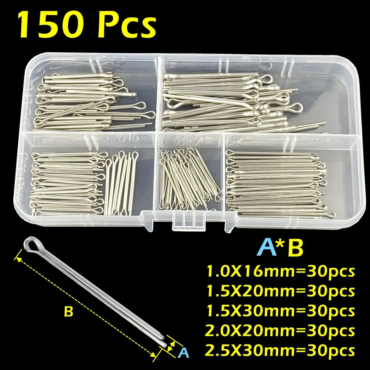 

Набор штифтов U-Type из нержавеющей стали 150/240 шт.