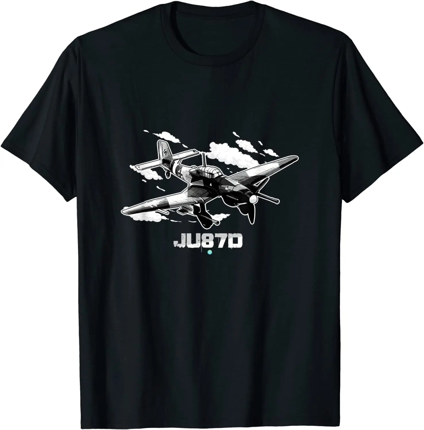 

WWII German Ju 87D Stuka Dive Bomber T Shirt. New 100% Cotton Short Sleeve O-Neck Casual T-shirts Loose Top Size S-3XL