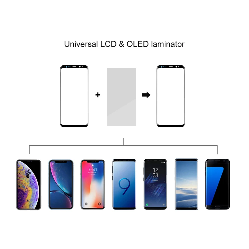 Original Quality Front Glass With OCA Glue For Samsung Galaxy S10 Plus N10 S20 Note 20u Screen Touch Panel Display Replacement