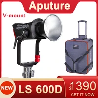 aputure ls 600d cob light led video camera light storm v mount 600w daylight photography lighting support app control