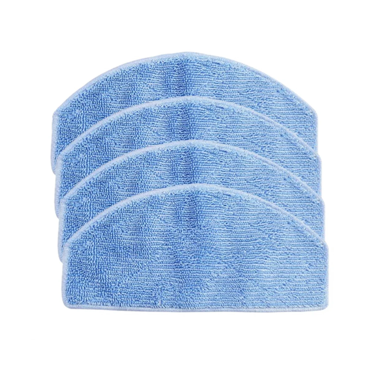 

4Pcs Robot Vacuum Mop Pads Wipes Replacement Parts Fit for Tikom G8000/G8000Pro Robotic Vacuum Cleaner