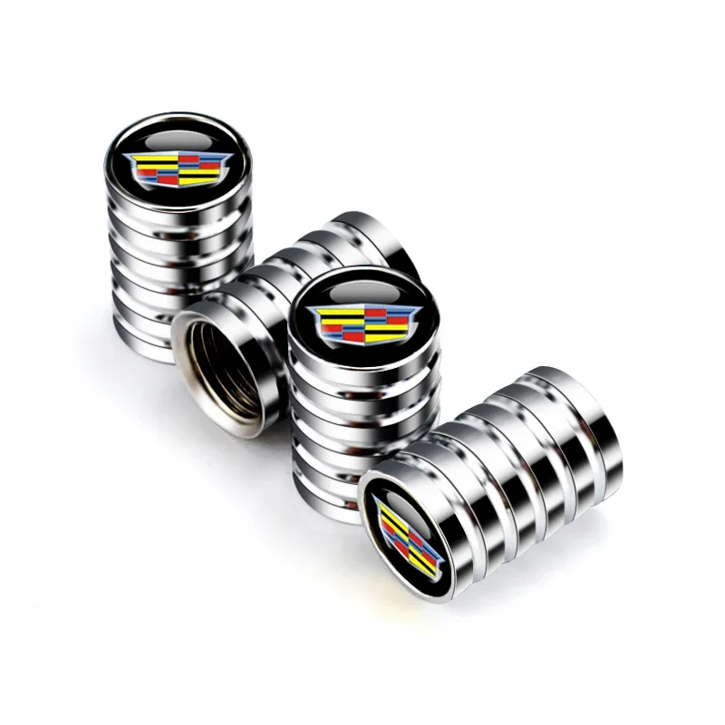 

4 шт. колпачки для штока клапана автомобильных шин для Cadillac Escalade Tiburon Deville Seville XT5 XTS CTS BLS SLS DTS украшение для колесных шин