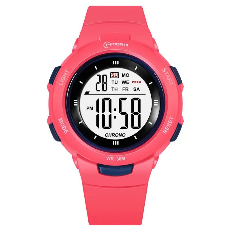 Child Digital Watches Kids Sports Time Youth Waterproof Hour Girls Electronic Clock Boys Alarm Student Wacht Lady Gift Week Date
