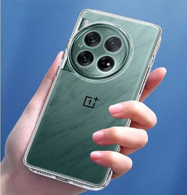 Мягкий чехол из ТПУ для OnePlus 12R One Plus 1 + ONEPLUS12R прозрачный силиконовый защитный на