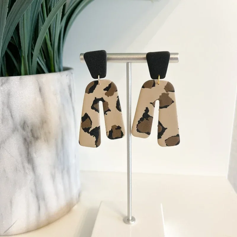 Ювелирные изделия ручной работы френч мягкая керамика серьги резаки сделай сам