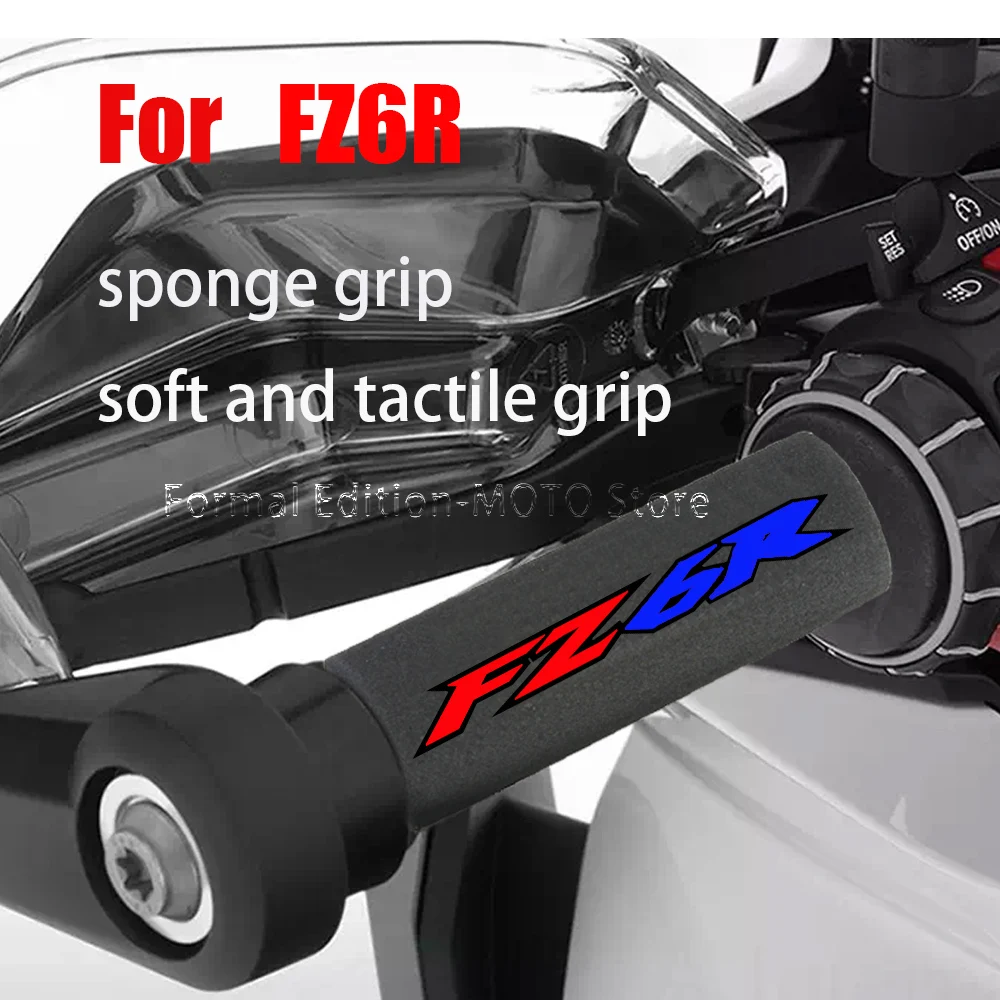 

Motorcycle Sponge Grip Anti scalding Non-slip Motorcycle Grip Cover for FZ6R