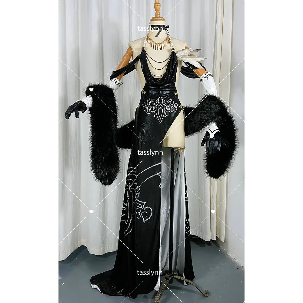 Черный костюм для косплея YoRHa 2B из аниме NieR горячее сексуальное нижнее белье