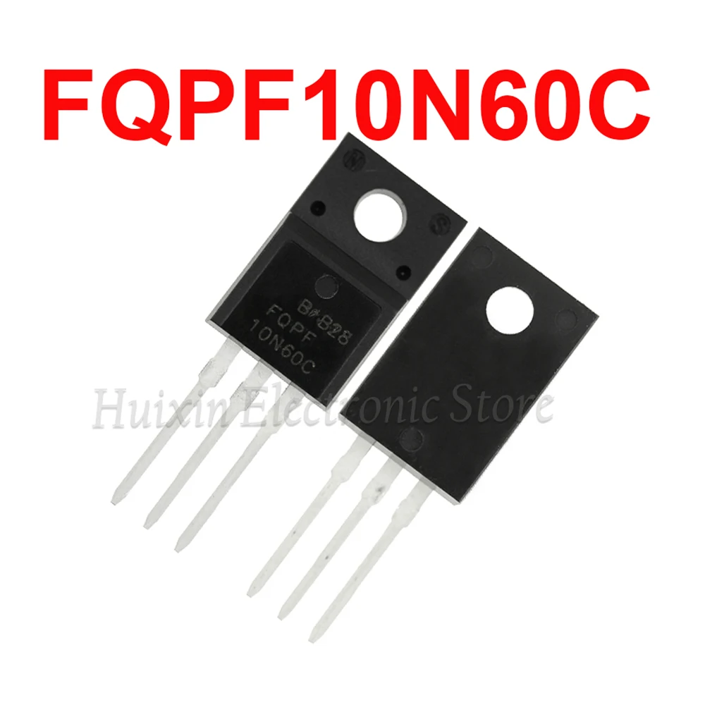 

ТРАНЗИСТОР FQPF10N60C TO-220 10N60C 10N60 TO220 FQPF10N60 MOS полевой транзистор, 2 шт.