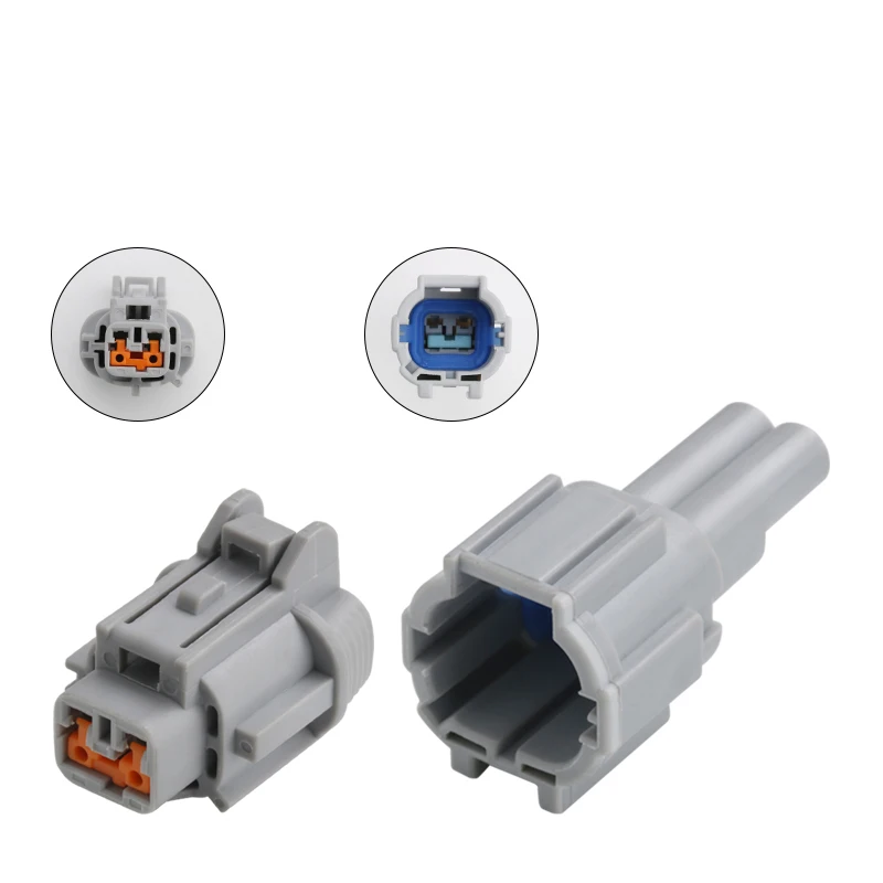 1 компл. 2-контактный автомобильный водонепроницаемый электрический разъем
